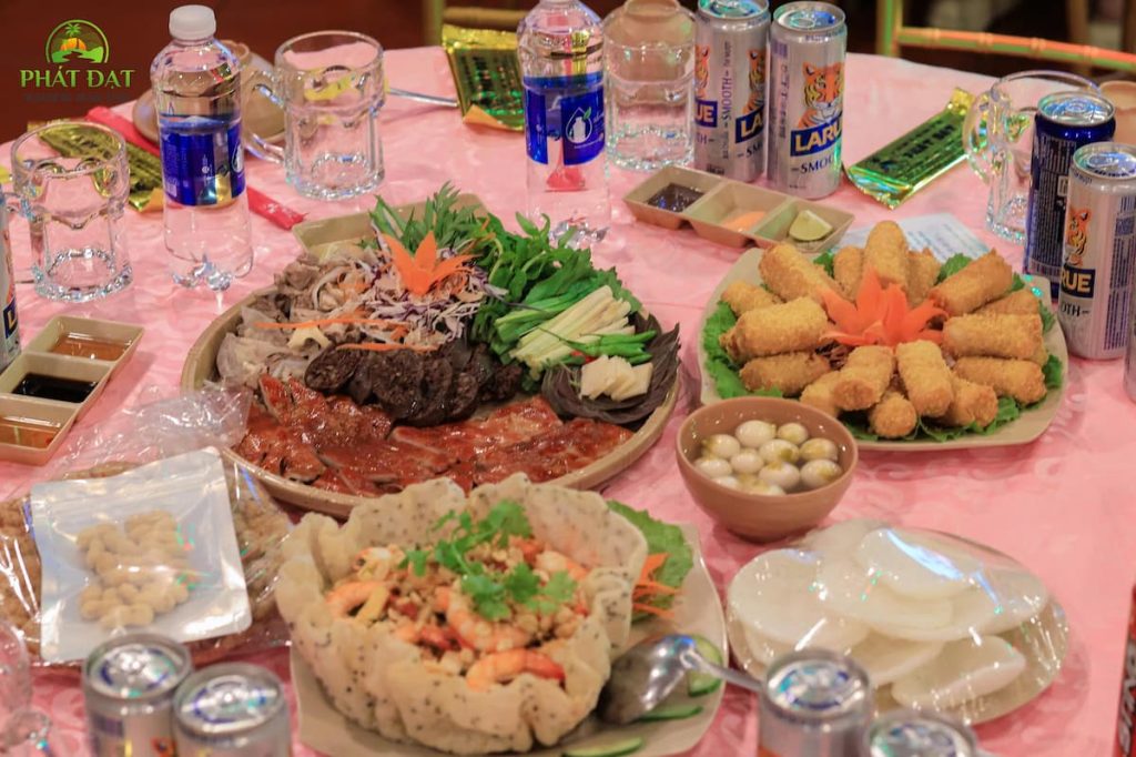 tiệc cưới tại nhà bến tre