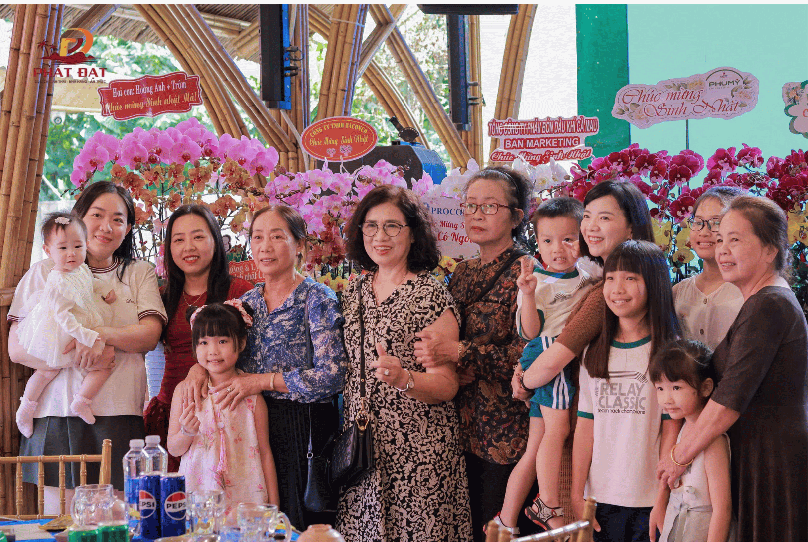 tiệc sinh nhật gia đình bến tre